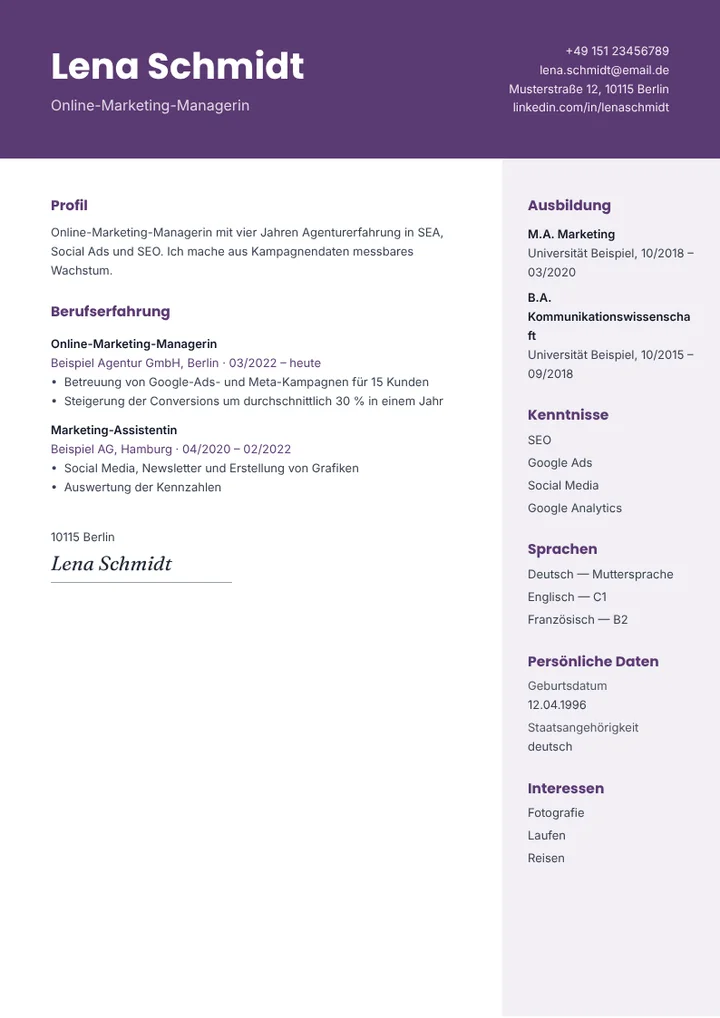 Die Vorlage Banner in einer anderen Farbe